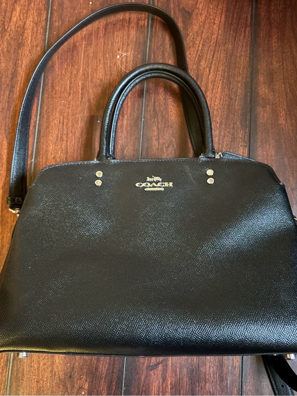 COACH Lillie Black Carryall